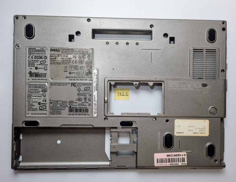 Dell Latitude D620 D630 kućište s donjom bazom kućišta 0WD851 - Slika 2