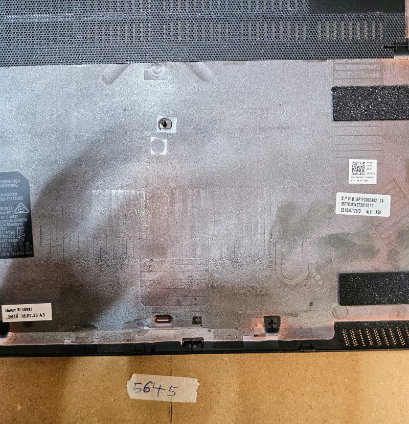 Dell Latitude E5470 14 donji poklopac kućišta 9F6T6 AP1FD000402 - originalni OEM dio - Slika 2