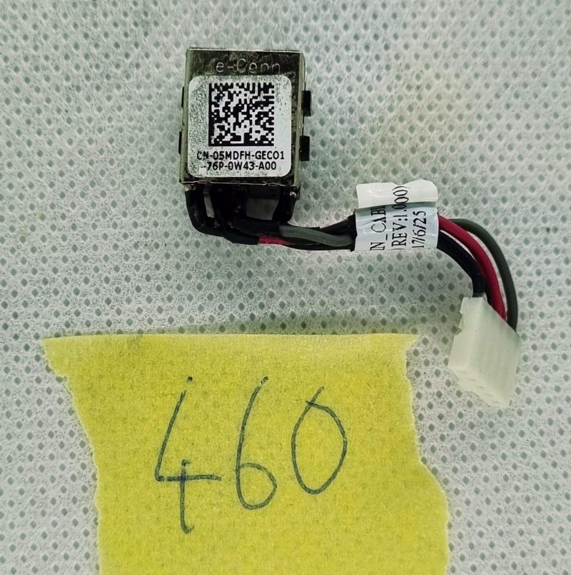 Dell Latitude E5490 5490 Prijenosno računalo 05MDFH 5MDFH DC POWER JACK Konektor kabela