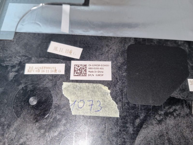 Dell Latitude E5570 LID LCD zaslon gornji stražnji poklopac 0JMC3P Original 15.6" - Slika 2