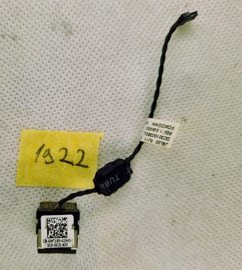 Dell Latitude E6400 Laptop Modem LAN Jack w Kabel CN-0WT189 - Originalni dio za povezivanje!
