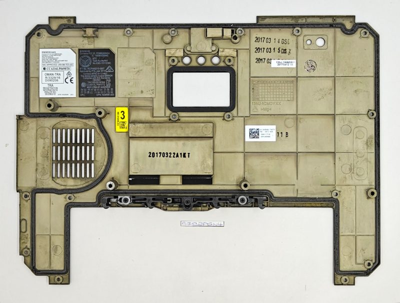 Dell Latitude Rugged 7204 7214 donji poklopac baze K3N9V – originalni dio prijenosnog računala - Slika 2