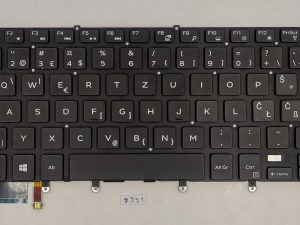 Tipkovnica za prijenosno računalo Dell Precision 5530 - originalni zamjenski dio