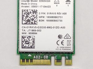 Dell Precision 5530 bežični modul 9260NGW Wi-Fi kartica - originalni dio
