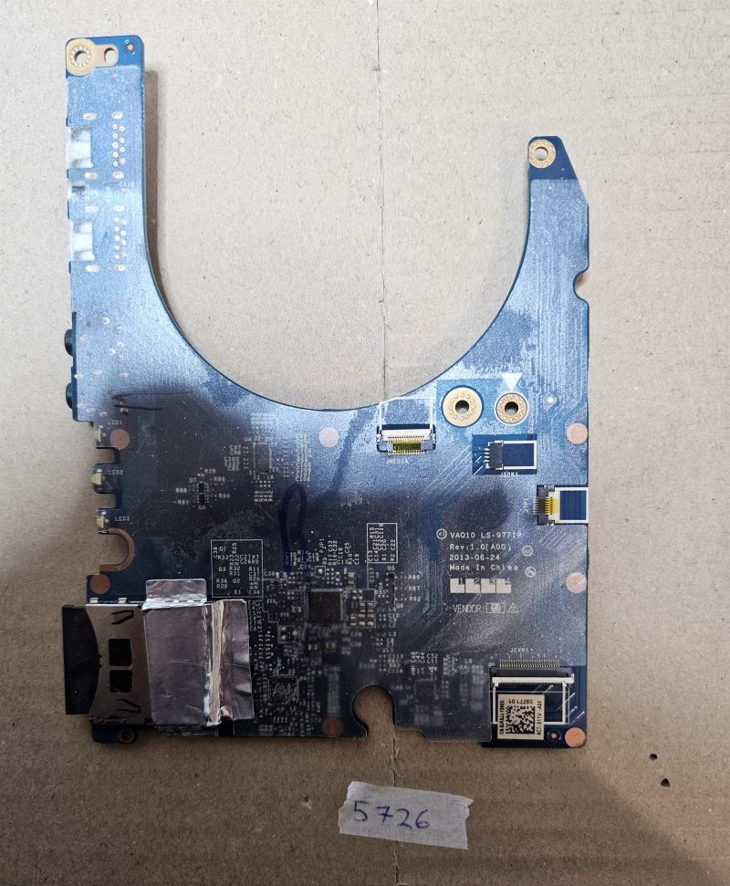 Originalna Dell Precision M4800 ploča s USB audio priključcima 0JR8JJ LS-9771P Originalni zamjenski dio za prijenosno računalo