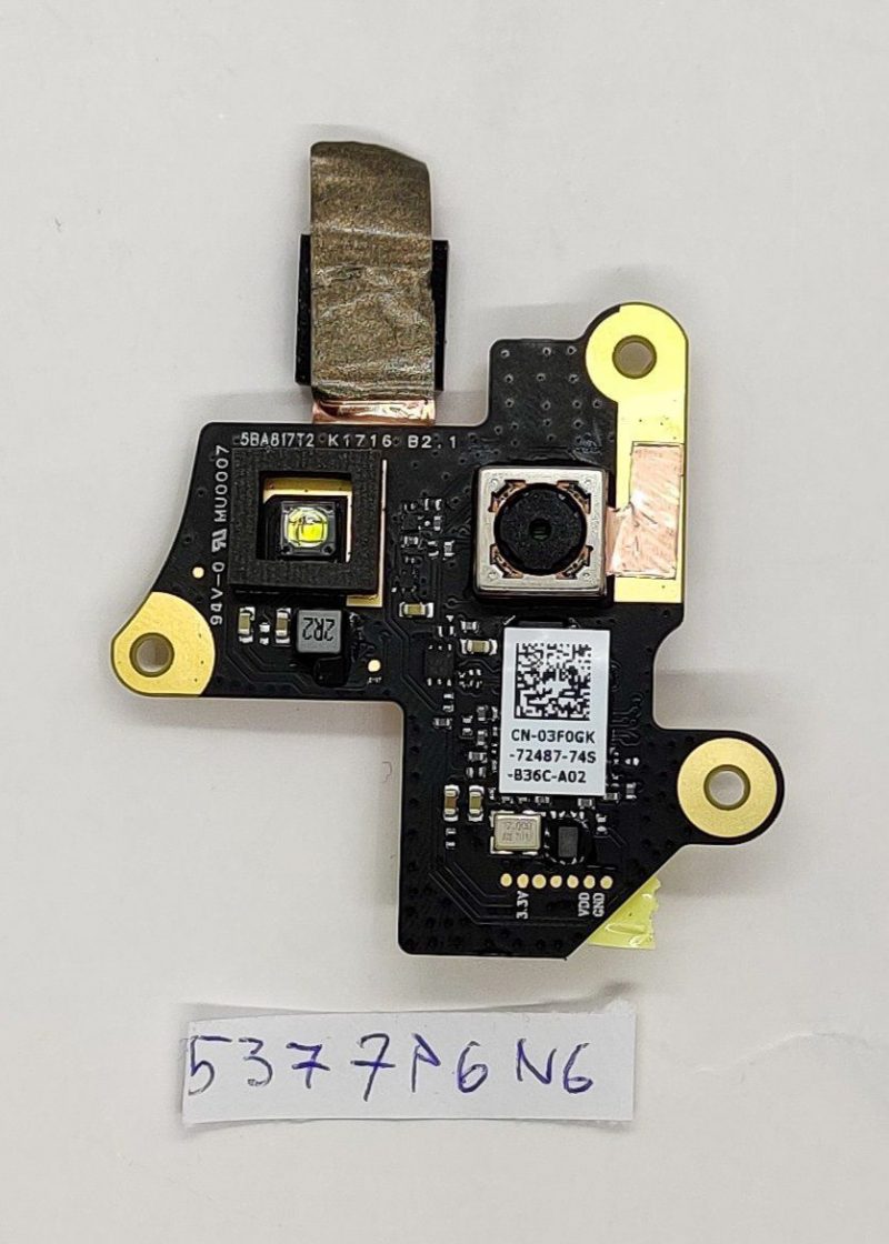 Dell Rugged Tablet 12 7202 Modul stražnje kamere 3F0GK 03F0GK – originalni dijelovi