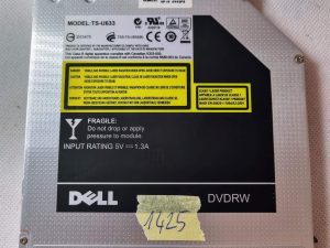 Dell SATA Laptop DVDCD Rewritable Drive wBezel TS-U633 V42F8 0V42F8 PH-0V42F8