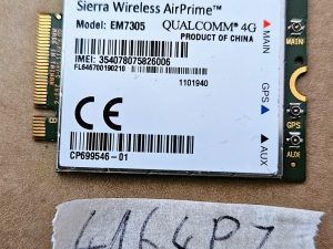 EM7305 3G 4G modul LTEHSPA+ GPS 100Mbps za DELL DW5809e Venue 11 Pro WAN karticu