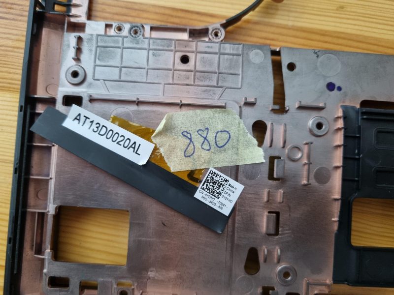 ZA Dell Latitude E5450 prijenosno računalo D poklopac donje baze kućišta 0N5W8M N5W8M - Slika 3