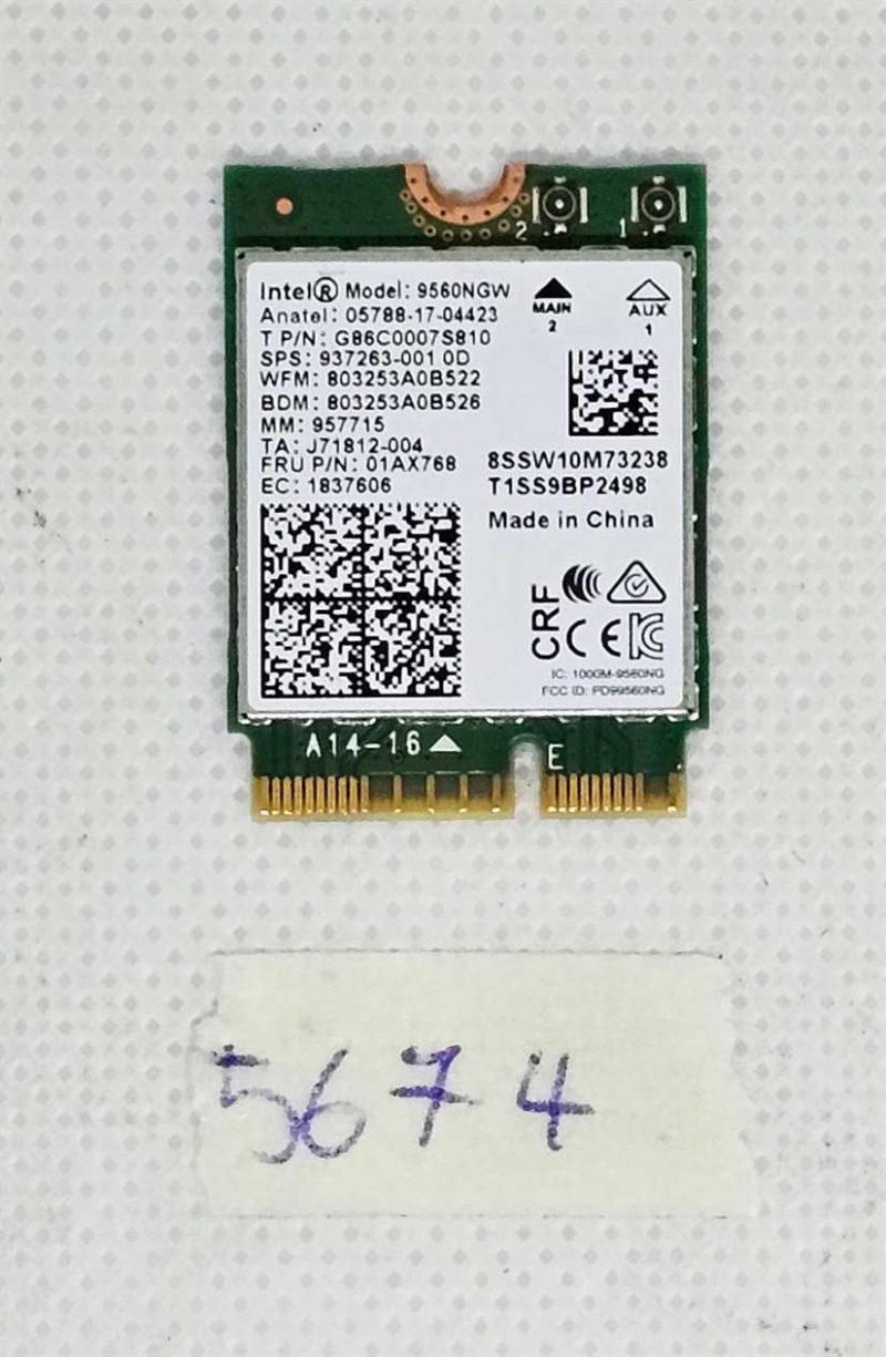 FUJITSU E559 9560NGW bežični modul SPS 937263-001 - originalni dio prijenosnog računala