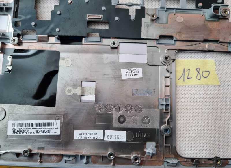 Za HP EliteBook 840 G3 C školjkasti zaslon stražnji poklopac oslonac za dlan 821173-001 - Slika 3