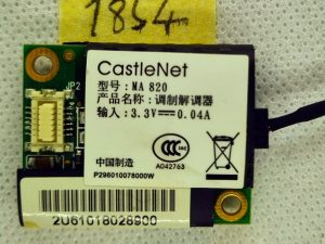 Fujitsu Amilo modemska kartica za prijenosno računalo Castlenet MA820 76G060820-00 3.3v P296010078000W