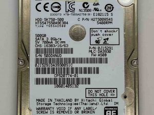 Fujitsu LifeBook AH531 tvrdi disk 500 GB 5k750-500 – originalni zamjenski HDD