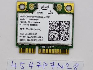 Fujitsu LifeBook AH552 2230bnhmw Wireless-N Card zamjenski dijelovi prijenosnog računala