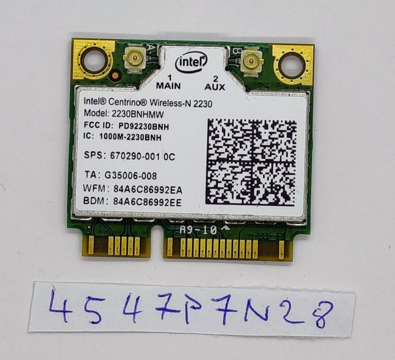 Fujitsu LifeBook AH552 2230bnhmw Wireless-N Card zamjenski dijelovi prijenosnog računala