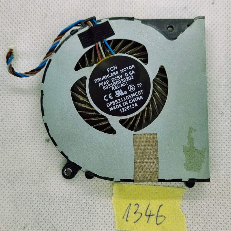 Ventilator za hlađenje procesora Fujitsu Lifebook A514 6033B0032202