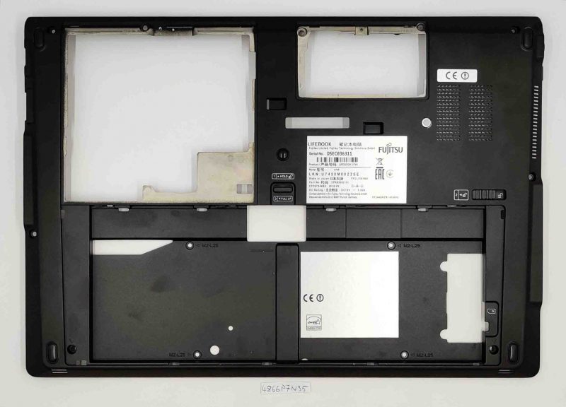 Fujitsu Lifebook U745 donja baza kućišta kućišta CP683662-01 Zamjenski dio