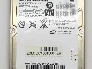Fujitsu MHW2080BH 80GB 2.5 SATA HDD 5400RPM - 100% zdravlje, pouzdana pohrana