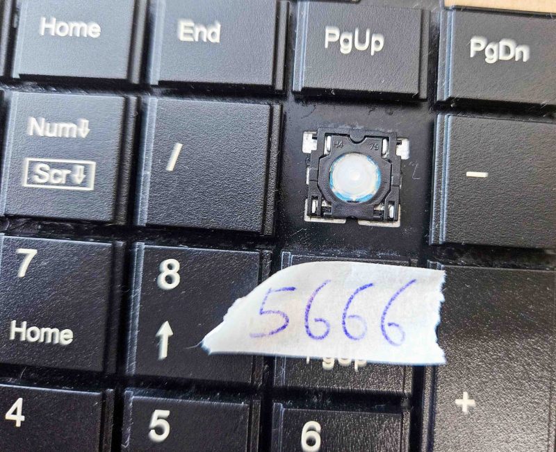Tipke na tipkovnici Fujitsu Siemens Lifebook CP513253-01 – originalni dijelovi za prijenosna računala - Slika 3