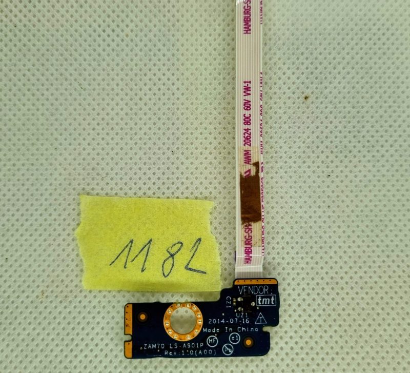 ORIGINALNA Dell Latitude E5450 LED ploča s kabelom NBX0001JG00 LS-A901P