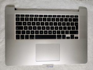Originalni Apple MacBook Pro 15 A1398 2013-2014 UK tipkovnica s naslonom za dlan + podloga + baterija