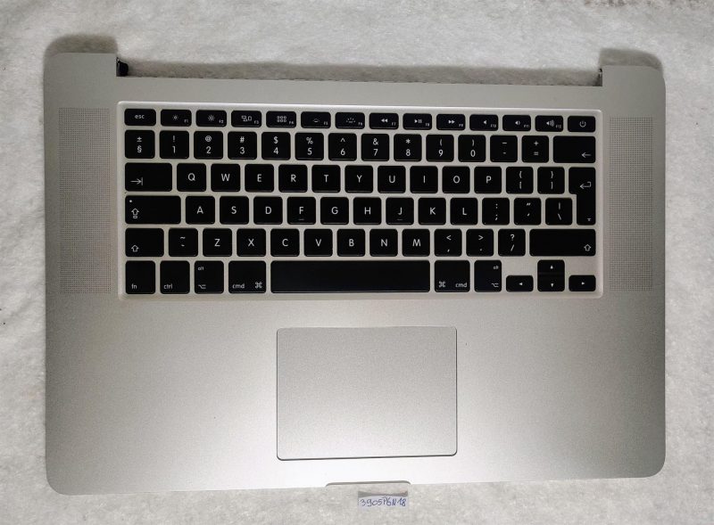 Originalni Apple MacBook Pro 15 A1398 2013-2014 UK tipkovnica s naslonom za dlan + podloga + baterija