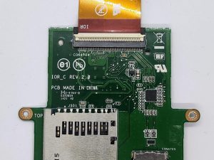 Originalni Dell Latitude 12 Rugged Extreme 7204 USB čitač SD kartica wCable MD1P8 0MD1P8
