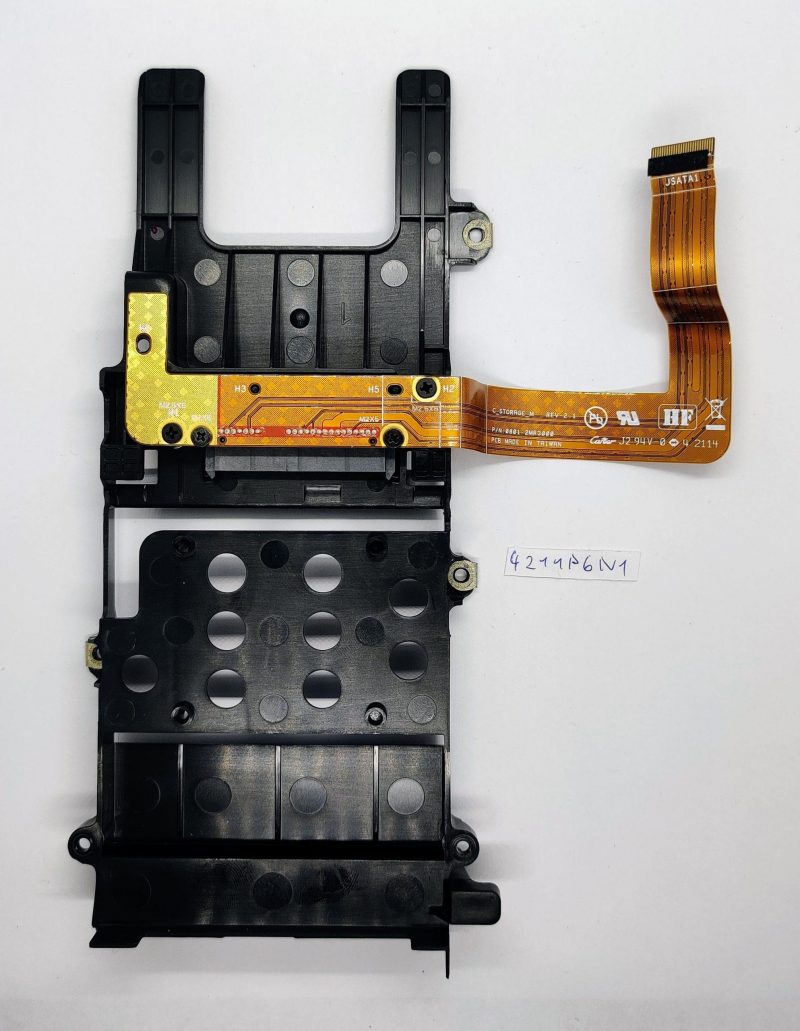 Originalni Dell Latitude 14 Rugged Extreme 7404 tvrdi disk Interposer Cable Shroud Caddy - Slika 2