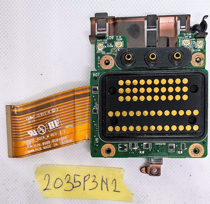 Originalna Dell Latitude 7404 robusna priključna ploča s kabelima - 0800-0G04B00