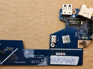 Originalno Dell Latitude E5530 prijenosno računalo VGA USBEthernet ploča LS-7908P QXW10 0826R6