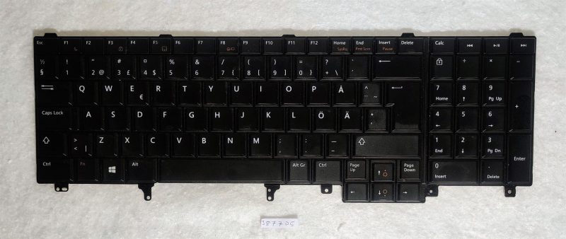 Originalna tipkovnica Dell Latitude E5530 Swedish Fine 05T7VT