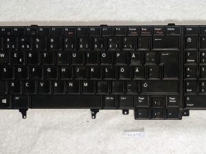 Originalni dijelovi za prijenosna računala Dell Latitude E5530 Swedish Fine Keyboard 05T7VT