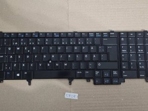 Originalna tipkovnica Dell Precision M4800 PK130VI2B19 CN-031CWT | Nordijski raspored