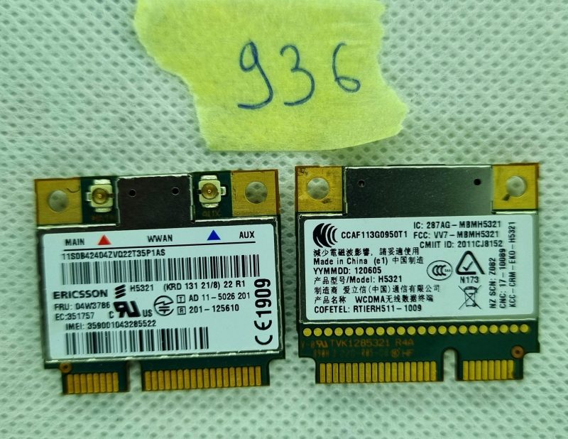 Originalni Ericsson H5321 3G/GPS/HSPA+ WWAN mobilni širokopojasni modul