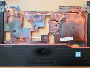 Srednji poklopac originalnog Fujitsu LifeBook E546 naslona za ruku + dodirna podloga (BEZ TIPKI NA TOUCHPADU) | Dijelovi prijenosnog računala
