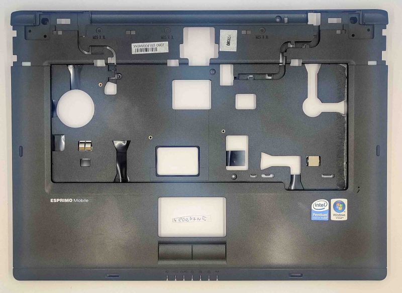 Original Fujitsu Siemens Esprimo V5515 kućište Touchpad Gornji poklopac 6070B0225301 Zamjena