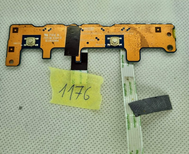 Originalna ploča s gumbima dodirne podloge HP 350 G2 s vrpčastim kabelom - 6050A2608101