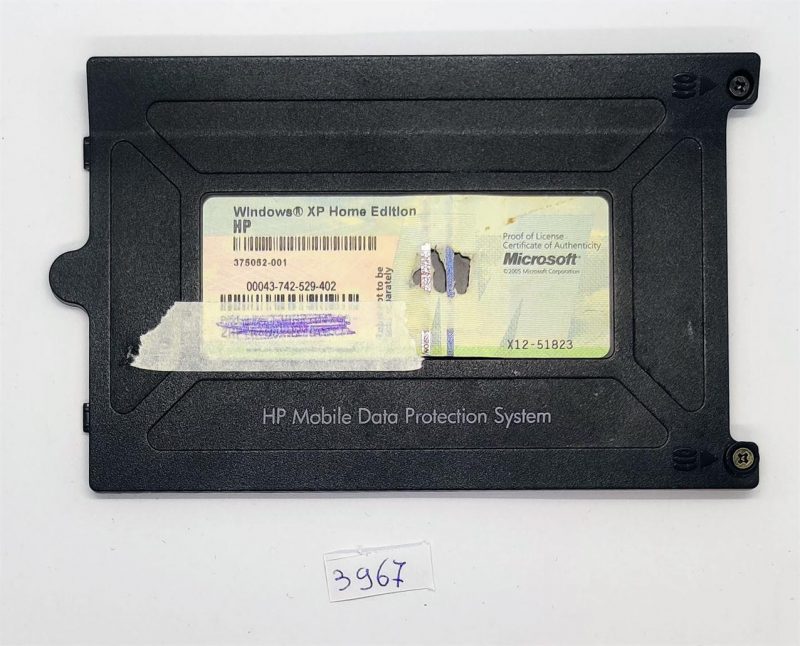 Osnovni poklopac tvrdog diska originalnog HP COMPAQ NX6325 prijenosnog računala - zamjenski dio - Slika 2