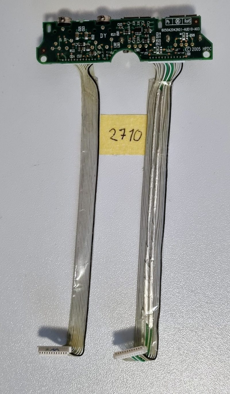 Originalna ploča HP Compaq NX7400 audio USB priključka ploče 6050A2042601-AUDIO-A03 w kabeli - Slika 2