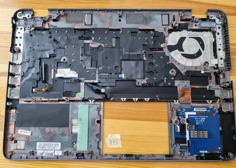 Originalni HP EliteBook 840 G1 Series oslonac za ruku + senzor otiska prsta + tipkovnica 730964-001 - Slika 2