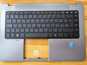 Originalni HP EliteBook 840 G1 Series oslonac za ruku + senzor otiska prsta + tipkovnica 730964-001
