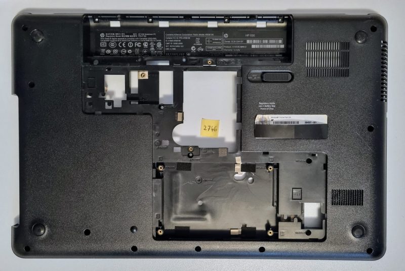 Originalni HP Pavilion 630 635 kućište donje baze prijenosnog računala 646838-001 Brza dostava