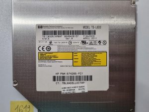 Originalni HP Pavilion G7-1117CL CD DVD-RW pogon s okvirom - TS-L633 574285-FC1