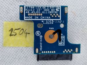 Originalna HP Probook 4540s prijenosna ODD konektorska ploča 11798-1CK F1-X3-j25