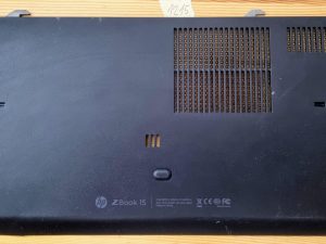 Vrata kućišta donjeg poklopca originalnog HP ZBook 15 G2 radne stanice 734278-001 AM0TJ000500