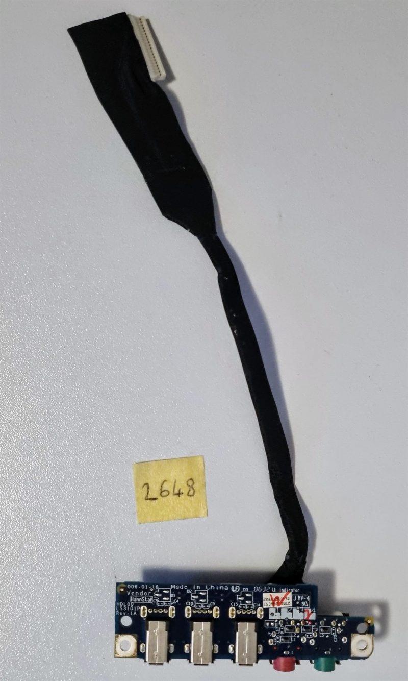 Originalni IBM Lenovo 3000 C200 USB kabel DC020008Z00 | Dijelovi za prijenosna računala diljem svijeta - Slika 2
