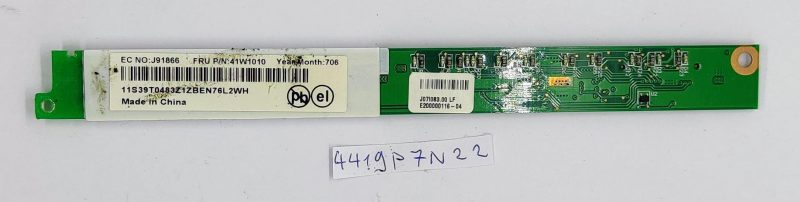 Originalna IBM Lenovo ThinkPad T60 T60p 14.1" LCD inverterska ploča 41W1010 39T0483