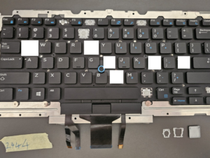 Originalna tipka za tipkovnicu prijenosnog računala za Dell Latitude E5490 E7470 7490 - američki engleski s pozadinskim osvjetljenjem - dio D19TR WTYY8