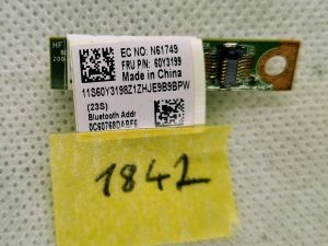 Originalna Bluetooth kartica serije Lenovo ThinkPad Mini 10 X100E 60Y3199