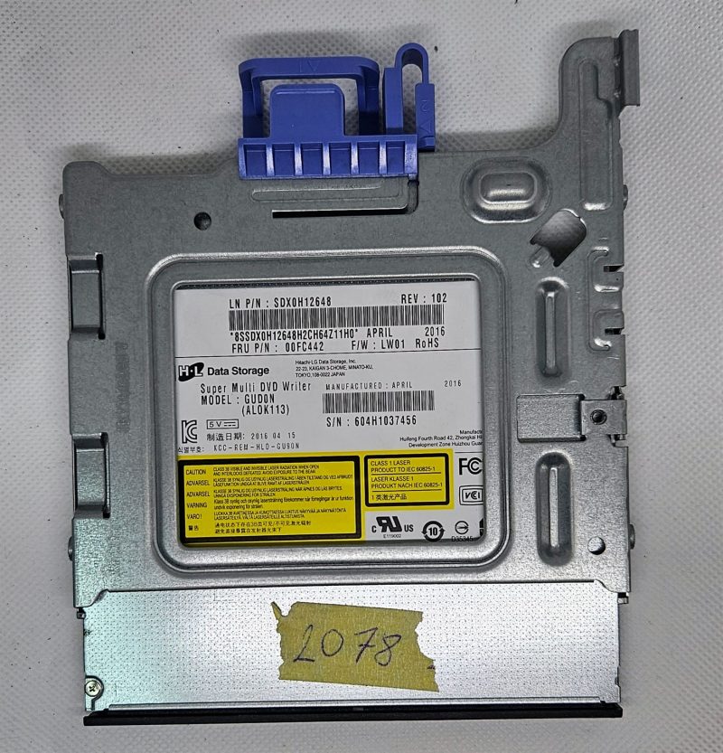 Originalni Lenovo ThinkCentre M700 Ultra Slim DVD-RW interni optički pogon 00FC442